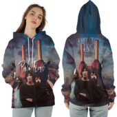 Ziphoodie Pink Floyd Band X Animals Album Cover Pig Fly Battersea Power Station  - OtherBrick