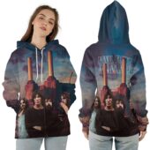 Ziphoodie Pink Floyd Band X Animals Album Cover Pig Fly B - OtherBrick