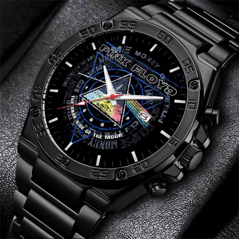 Greatest Pink Floyd Songs Gentleman Powermatic Silver Watch
