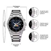 Greatest Pink Floyd Songs Gentleman Powermatic Silver Watch Guide - OtherBrick