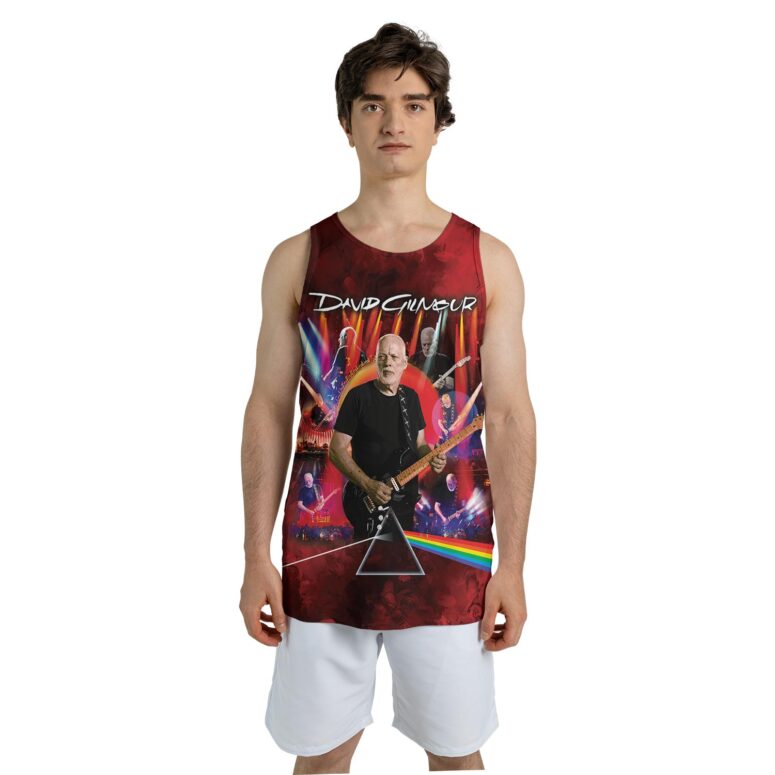 David Gilmour x DSOTM Pink Floyd Red Shirt David Gilmour x DSOTM Pink Floyd Red Shirt