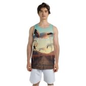 Mockup Men Tank 3d Pink Floyd The Later Years 1987 2019 3d - OtherBrick