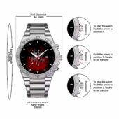 The Wall Red Hammers Gentleman Powermatic Silver Watch Guide - OtherBrick