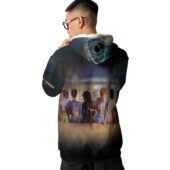Hoodie Back Dsotm Pink Floyd Back Art X Pulse Shirt - OtherBrick