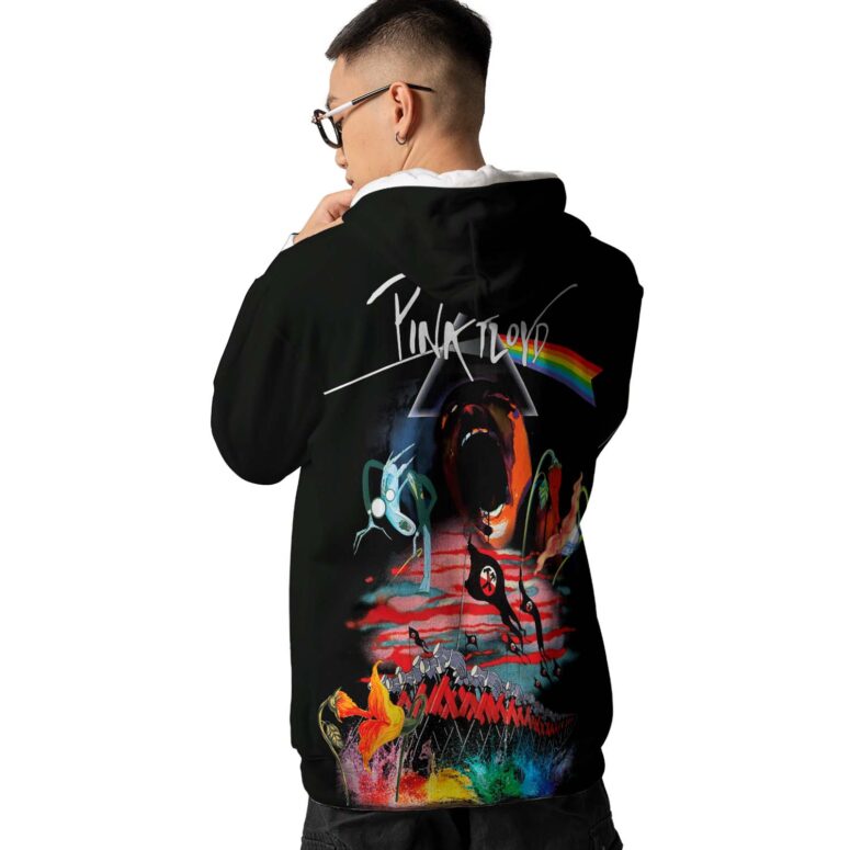 DSOTM Pink Floyd The Wall Screaming Face Fecking Flower Art Shirt DSOTM Pink Floyd The Wall Screaming Face Fecking Flower Art Shirt