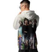 Hoodie Back Pink Floyd Band Album Collection Art 3d - OtherBrick