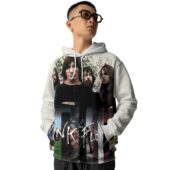 Hoodie Front Pink Floyd Band Album Collection Art 3d - OtherBrick