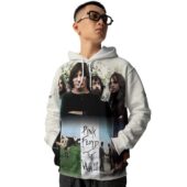 Hoodie Front Pink Floyd Band Collection Album White 3d - OtherBrick