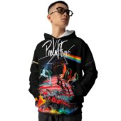 Hoodie Front The Division Bell When You Are A Fan Of Pink Floyd Dsotm X The Wall 3d - OtherBrick