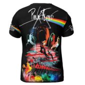 Shirt Back Dsotm Pink Floyd The Wall Screaming Face Fecking Flower Art 3d - OtherBrick