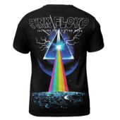 Shirt Back Pink Floyd Wywh Burning X Dsotm 3d - OtherBrick