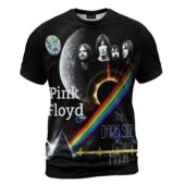 Shirt Front Dsotm Eclipse Heartbeat Pink Floyd Member 3d - OtherBrick