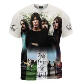 Shirt Front Pink Floyd Band Collection Album White 3d - OtherBrick