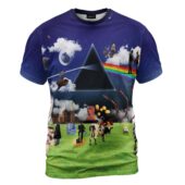 Shirt Front Pink Floyd Dsotm Wywh Division Bell Pulse Animal Collage Album 3d - OtherBrick