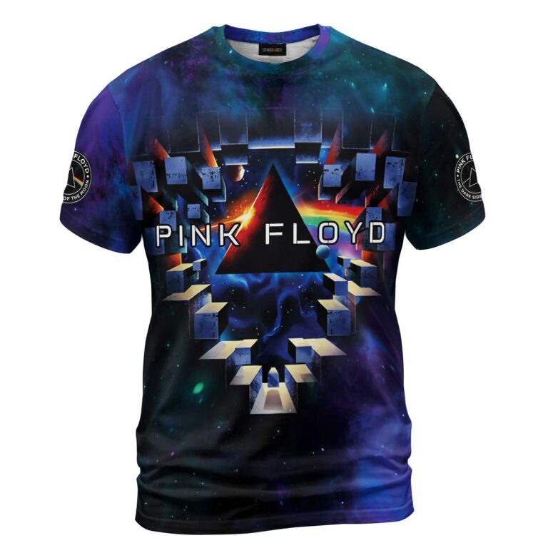 Wish You Were Here DSOTM Astronaut Handshake Galaxy Space Shirt