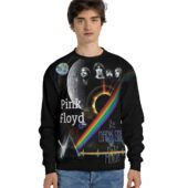 Sweater Front Dsotm Eclipse Heartbeat Pink Floyd Member 3d - OtherBrick