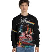 Sweater Front Dsotm Pink Floyd The Wall Screaming Face Fecking Flower Art 3d - OtherBrick