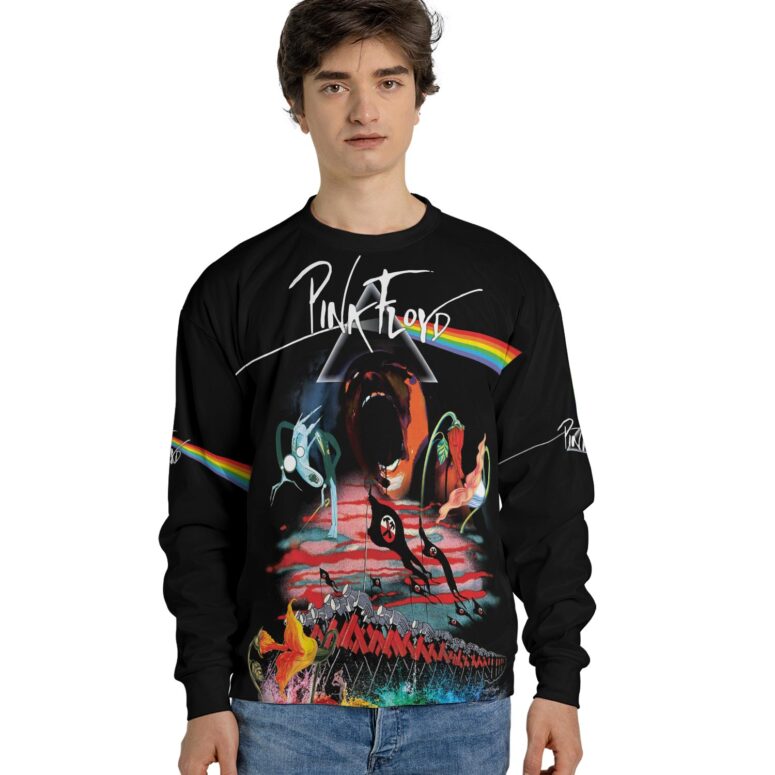 DSOTM Pink Floyd The Wall Screaming Face Fecking Flower Art Shirt DSOTM Pink Floyd The Wall Screaming Face Fecking Flower Art Shirt