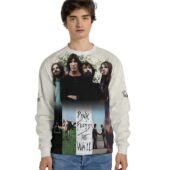 Sweater Front Pink Floyd Band Collection Album White 3d - OtherBrick