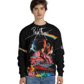 Sweater Front The Division Bell When You Are A Fan Of Pink Floyd Dsotm X The Wall 3d - OtherBrick