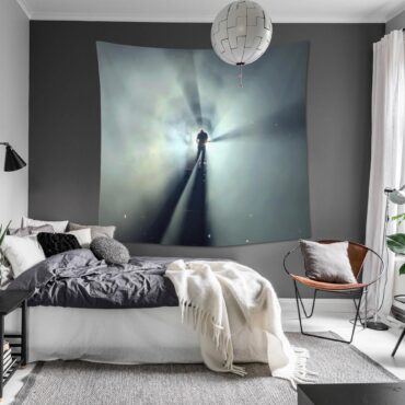 David Gilmour Luck and Strange Show Tapestry