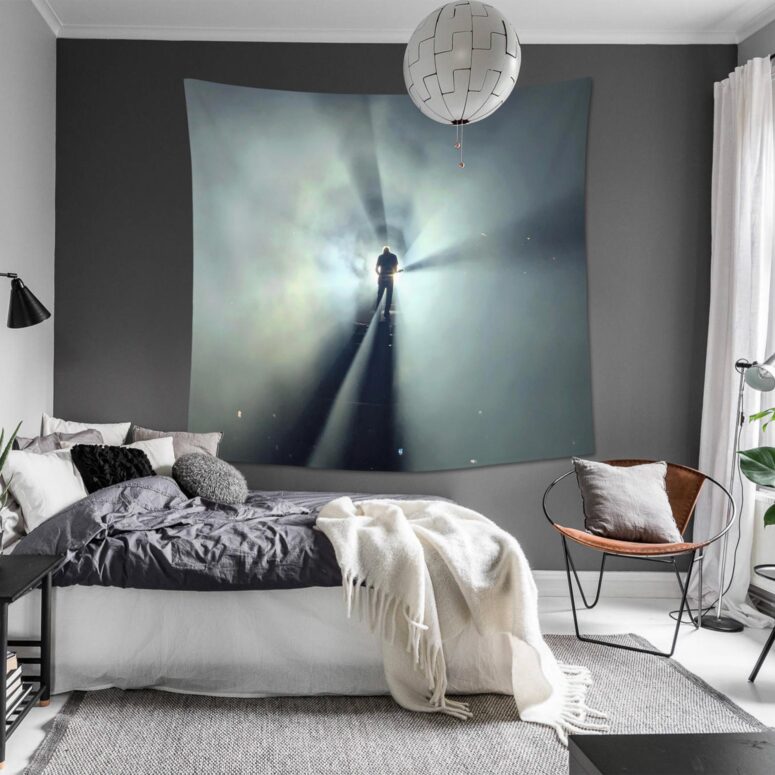David Gilmour Luck and Strange Show Tapestry