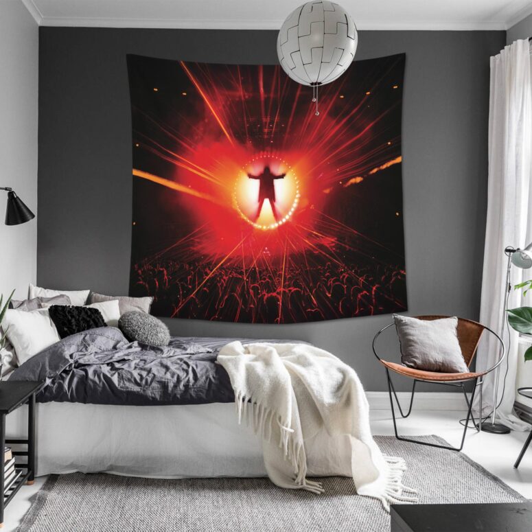 Luck and Strange Tour Stage Shot Tapestry