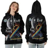 Ziphoodie Dsotm Eclipse Heartbeat Pink Floyd Member 3d - OtherBrick