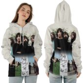 Ziphoodie Pink Floyd Band Collection Album White 3d - OtherBrick