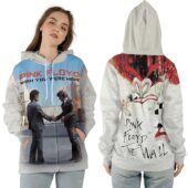 Ziphoodie Pink Floyd Wywh X The Wall 1980 Teacher Mother 3d Hoodie - OtherBrick