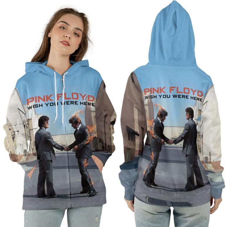 WYWH HandShake Pink Floyd Album Shirt WYWH HandShake Pink Floyd Album Shirt
