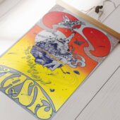 Cia Ufo By Hapshash And The Coloured Coat Pink Floyd Poster 01 - OtherBrick