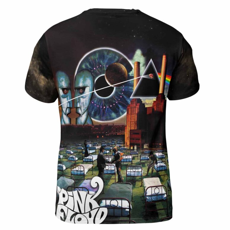 DSOTM Pulse Pink Floyd Album Collection Vintage Shirt