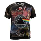 Dsotm Pulse Pink Floyd Album Collection Vintage Shirt Front - OtherBrick