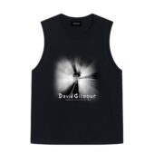 David Gilmour Show Madison Square Garden Nyc 2024 Front Tank Black - OtherBrick
