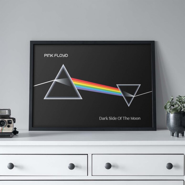 Double DSOTM Dazed and Confused Pink Floyd Poster Remastered Double DSOTM Dazed and Confused Pink Floyd Poster Remastered