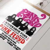 Pink Floy Knebworth Park Near Stevenage Herts Poster 01 - OtherBrick