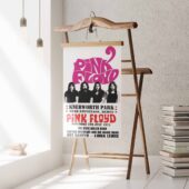 Pink Floy Knebworth Park Near Stevenage Herts Poster 02 - OtherBrick