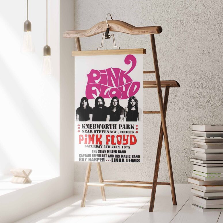 Pink Floyd Knebworth Park Near Stevenage Herts Poster