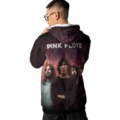 Pink Floyd Band Album Collection Vintage Hoodie Back - OtherBrick