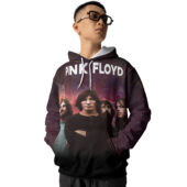 Pink Floyd Band Album Collection Vintage Hoodie Front - OtherBrick