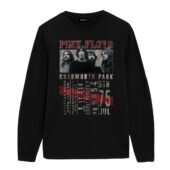 Pink Floyd Knebworth Park 5th 75 Front Longsleeve Black - OtherBrick