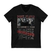 Pink Floyd Knebworth Park 5th 75 Front Vneck Black - OtherBrick