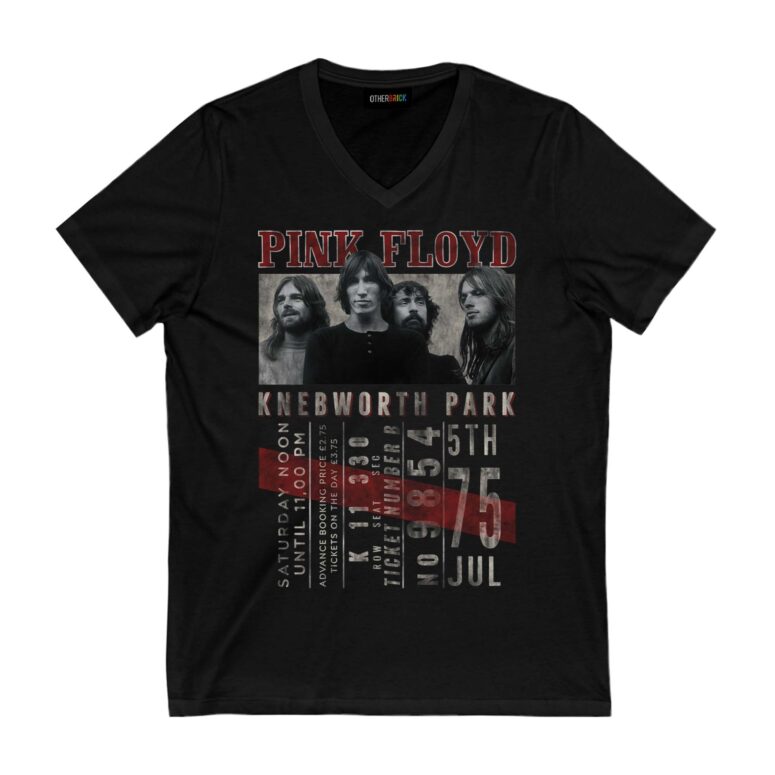 Pink Floyd Concert Ticket Knebworth Park 5th 75 Shirt Pink Floyd Concert Ticket Knebworth Park 5th 75 Shirt