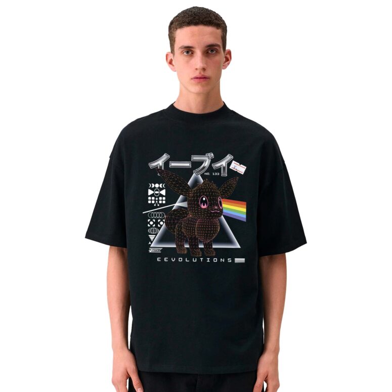 Pink Floyd Pokemon Eeve evolution Pink Floyd Shirt Pink Floyd Pokemon Eeve evolution Pink Floyd Shirt