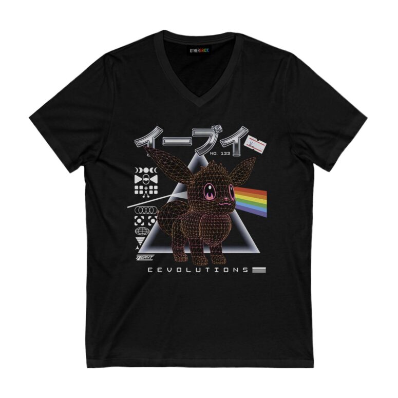 Pink Floyd Pokemon Eeve evolution Pink Floyd Shirt Pink Floyd Pokemon Eeve evolution Pink Floyd Shirt