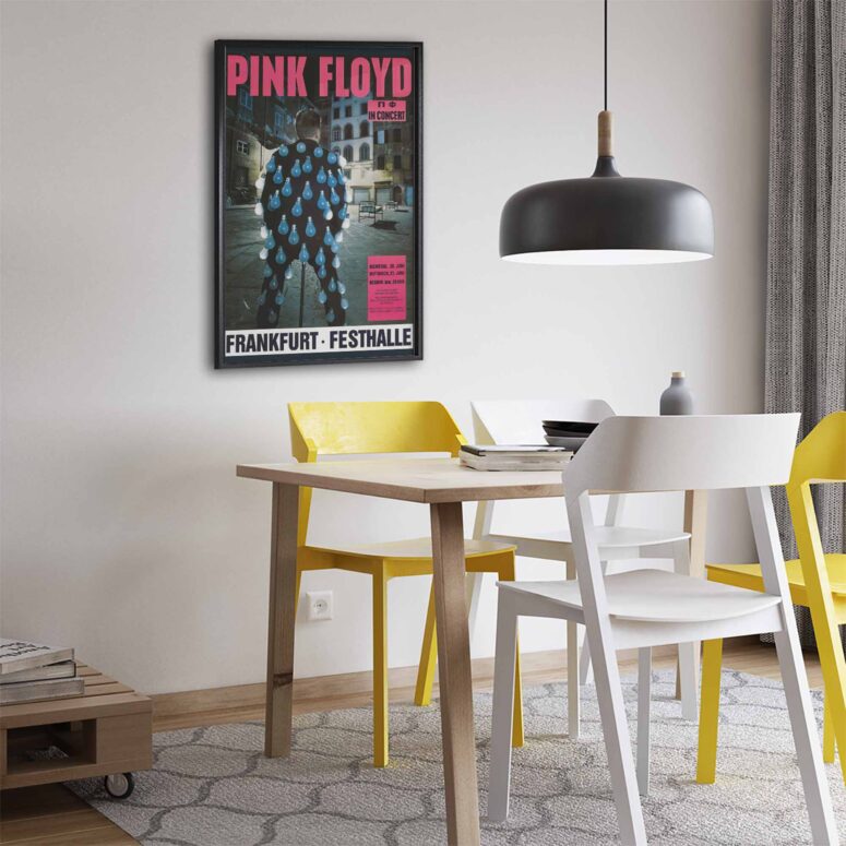 Pink Floyd in Concert Frankfurt Poster