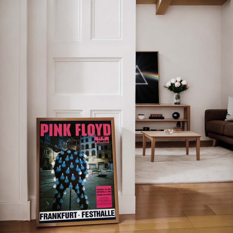 Pink Floyd in Concert Frankfurt Poster