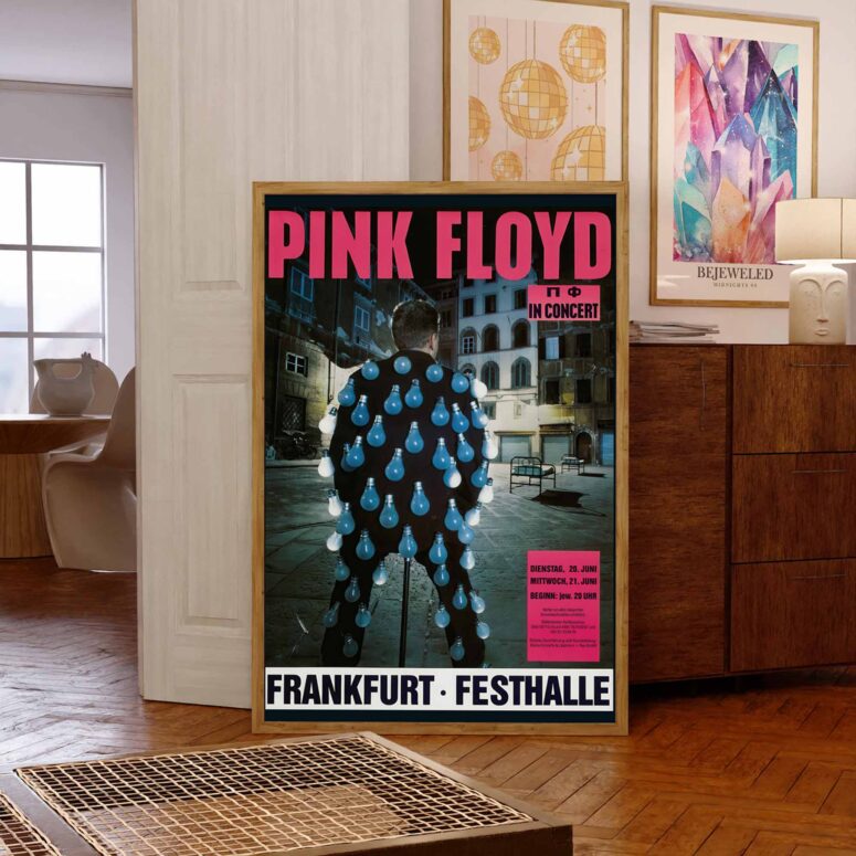 Pink Floyd in Concert Frankfurt Poster