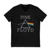 Quicksilver Pink Floyd Front Vneck Black - OtherBrick